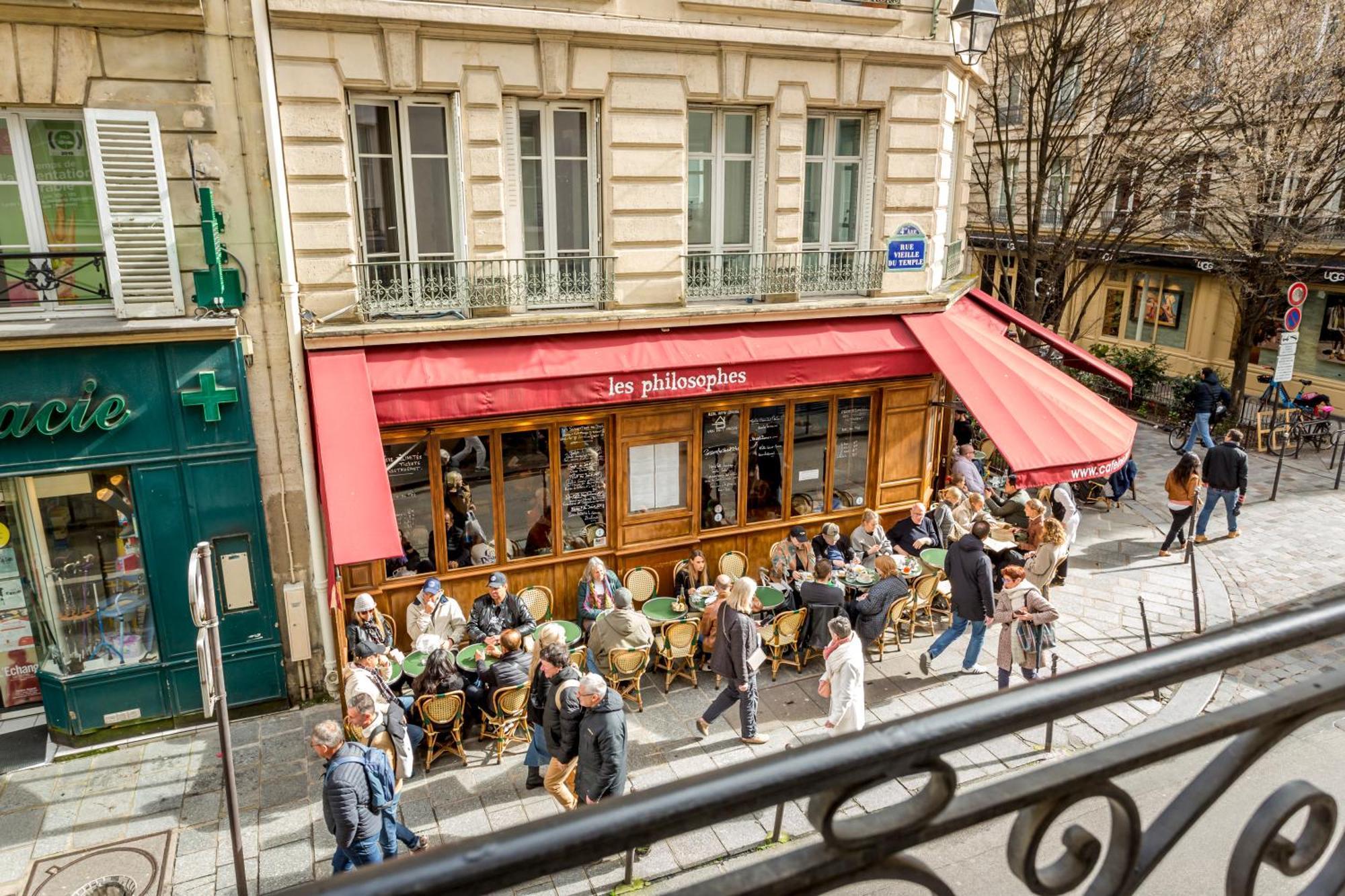 Apartamento Rivoli Vieille Du Temple With Ac París Exterior foto